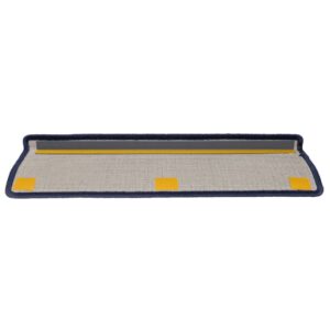 Tappetini per Scale 15 pz 65x21x4 cm Grigi e Blu