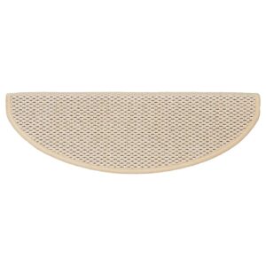 Tappeti Autoadesivi Scale Aspetto Sisal 15 pz 65x21x4cm Berbero
