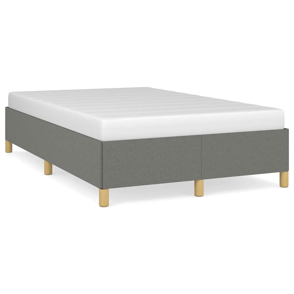 Giroletto senza Materasso Grigio Scuro 120x190 cm in Tessuto