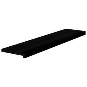 Gradini 4 pz Marrone Scuro 110x25x2 cm Legno Massello Rovere
