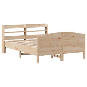 Letto senza Materasso 120x190 cm in Legno Massello di Pino