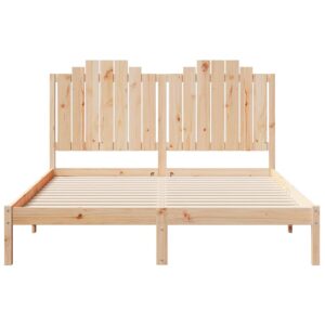 Giroletto Extra Lungo senza Materasso 140x220 cm Legno Massello