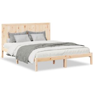 Giroletto Extra Lungo senza Materasso 140x220 cm Legno Massello