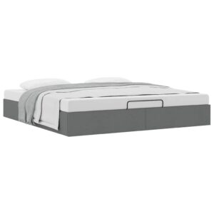 Struttura Letto Pouf senza Materasso 160x200 cm in Tessuto