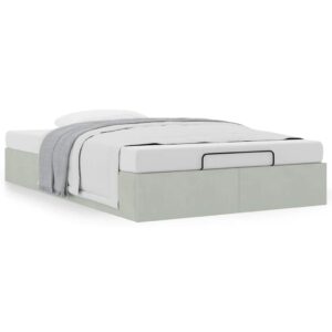 Struttura Letto Pouf Senza Materasso 120x200 cm Velluto