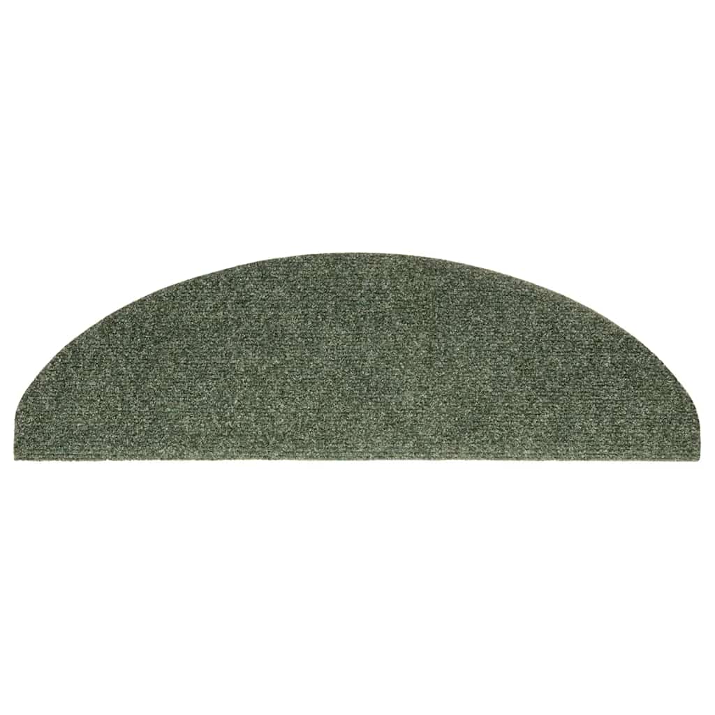 Tappetini Autoadesivi per Scale 20 pz Verdi 65x21x4 cm