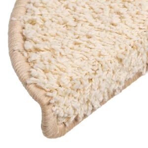 Tappetini per Scale 30 pz Crema 56x17x3 cm