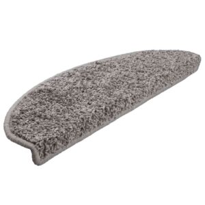 Tappetini per Scale 20 pz Grigi 65x21x4 cm