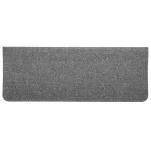 Tappetini Autoadesivi per Scale 30 pz Grigi 65x24,5x3,5 cm