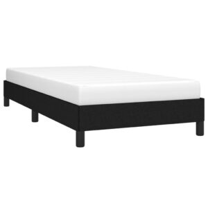 Giroletto senza Materasso Nero 80x200 cm Tessuto