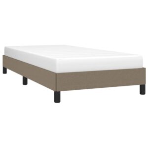 Giroletto senza Materasso Tortora 80x200 cm Tessuto