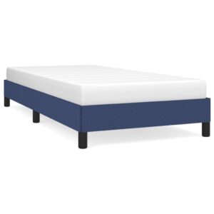 Giroletto senza Materasso Blu 80x200 cm in Tessuto