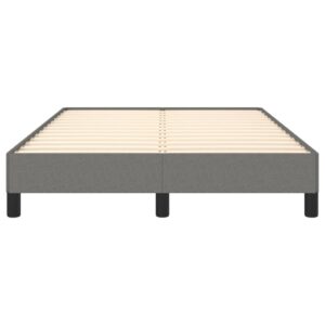 Giroletto senza Materasso Grigio Scuro 120x200 cm Tessuto