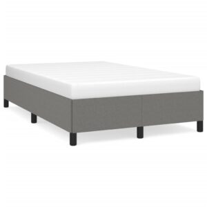Giroletto senza Materasso Grigio Scuro 120x200 cm Tessuto