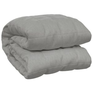Coperta Ponderata Grigia 138x200 cm 6 kg Tessuto