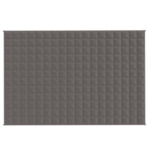 Coperta Ponderata Grigia 120 x 180 cm 5 kg Tessuto