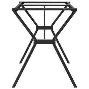 Telaio Gambe a Y per Tavolo da Pranzo 140x60x73 cm in Acciaio
