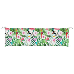 Cuscino per Panca Multicolore 180x50x7 cm Tessuto Oxford