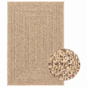 Tappeto ZIZUR 120x170 cm Aspetto Iuta per Interni ed Esterni