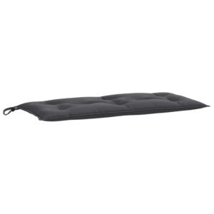 Cuscino Panca Giardino Antracite Mélange 100x50x7cm Tessuto