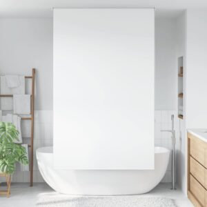 Tenda a Rullo Doccia 140x240 cm Larghezza Tessuto 136 cm