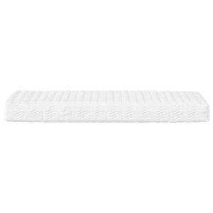 Materasso in Schiuma Bianco 80x220 cm Durezza H2 H3