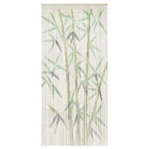 Tenda Antimosche per Porte Stampa Bambù 100x220 cm Bambù