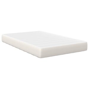 Materasso a Molle Pocket Panna Medio 120x200x20 cm in Tessuto
