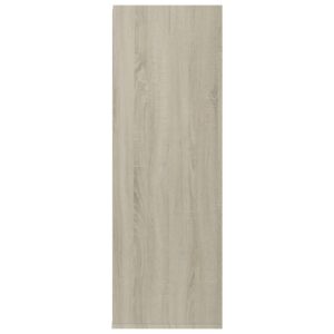 Scarpiera Rovere Sonoma 54x34x100,5 cm in Legno Multistrato