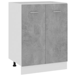 Armadio Inferiore “Lyon” Grigio Cemento 60x46x81,5cm