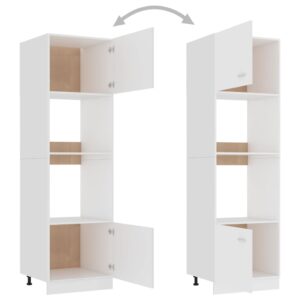 Armadio per Microonde “Lyon” Bianco 60x57x207 cm