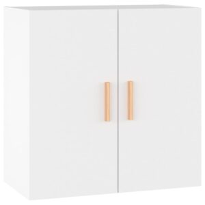 Armadietto a Muro Bianco 60x30x60 cm in Legno Multistrato