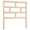 Testiera per Letto 96x4x100 cm in Legno Massello di Pino