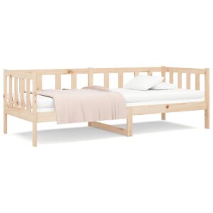 Dormeuse senza Materasso 80x200 cm in Legno Massello di Pino