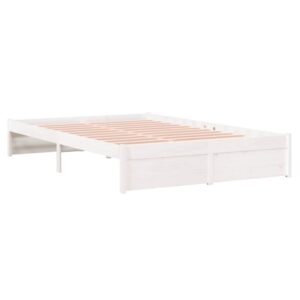Giroletto Bianco in Legno Massello 120x200 cm