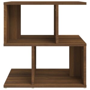 Comodino Rovere Marrone 50x30x51,5 cm in Legno Multistrato