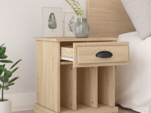 Comodini 2 pz Rovere Sonoma 43x36x50 cm