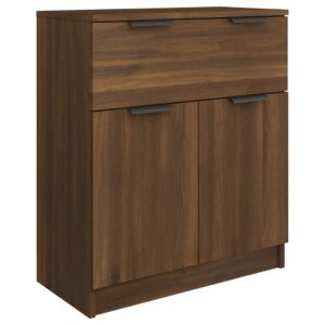 Credenza Rovere Marrone 60x30x70 cm in Legno tecnico