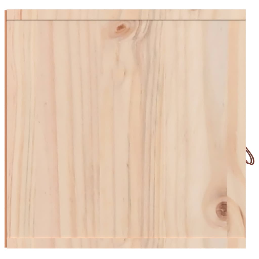 Pensili Grigi 2 pz 60x30x30 cm in Legno Massello di Pino