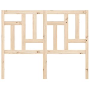 Testiera per Letto 145,5x4x100 cm Legno Massello di Pino