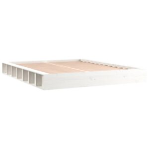 Giroletto Bianco 200x200 cm in Legno Massello