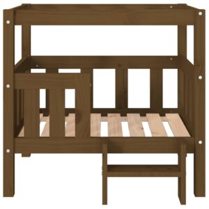 Cuccia per Cani Ambra 75,5x63,5x70 cm in Legno Massello di Pino