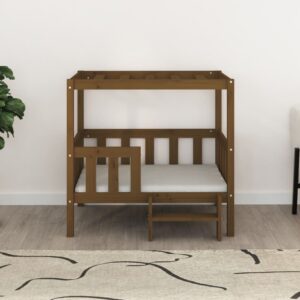 Cuccia per Cani Ambra 95,5x73,5x90 cm in Legno Massello di Pino