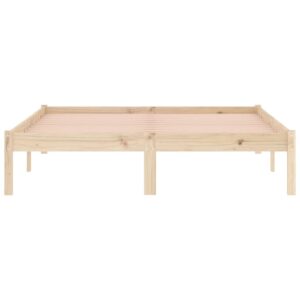 Giroletto senza Materasso 135x190 cm in Legno di Pino Full