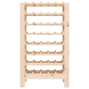 Portavini 61,5x30x107,5 cm in Legno Massello di Pino