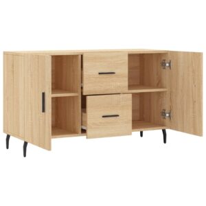Credenza Rovere Sonoma 100x36x60 cm in Legno Multistrato