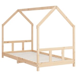 Giroletto per Bambini 90x190 cm in Legno Massello di Pino