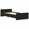 Giroletto Nero 90x200 cm in Legno Multistrato