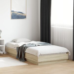Giroletto con LED Rovere Sonoma 100x200 cm