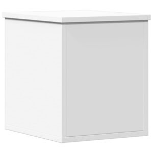 Contenitore Portaoggetti Bianco 30x35x35 cm in Truciolato